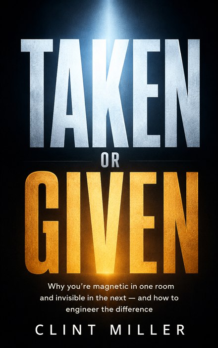 Taken or Given by Clint Miller — the cover.